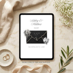 Google Forms RSVP template included with wedding website template