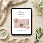 Google Forms RSVP template included with wedding website template