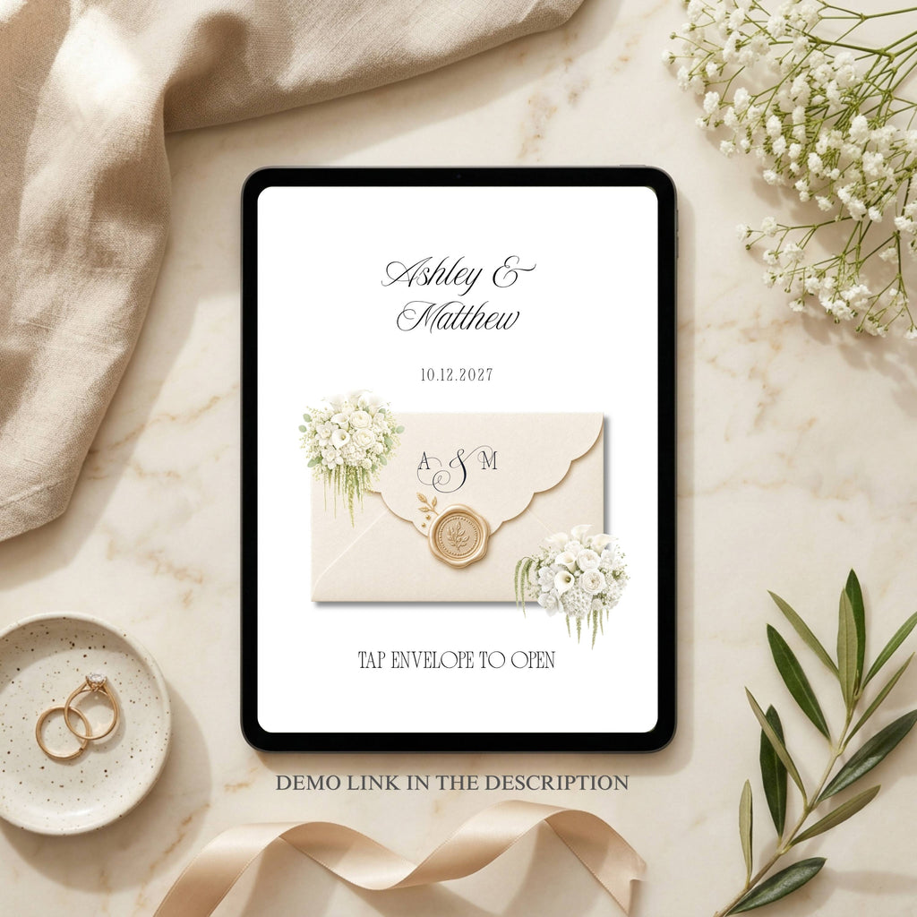 Google Forms RSVP template included with wedding website template