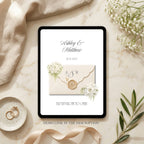 Google Forms RSVP template included with wedding website template