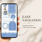 Mobile-friendly Cielito Lindo boy baby shower website with simple page navigation.