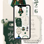 Mobile-friendly graduation website with simple navigation and RSVP access.