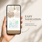 Mobile-friendly housewarming website with easy navigation and online RSVP access.