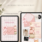 Fully editable Little Pumpkin baby shower website template designed in Canva.