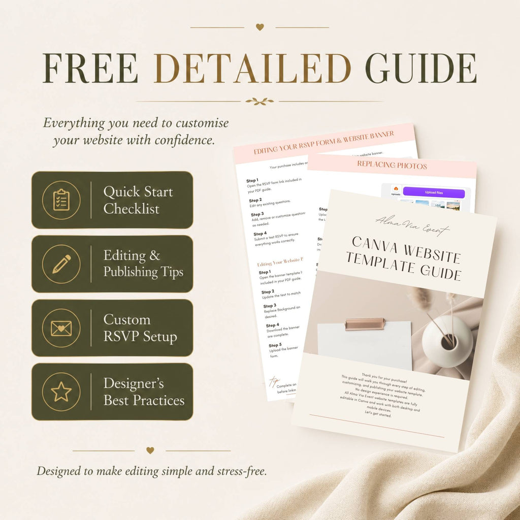 Overview of the Locally Grown baby shower website template features and customization options.