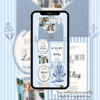 Mobile-friendly Love on the Lake bachelorette website with simple navigation for guests.