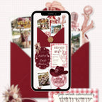 Easy navigation layout for a western bachelorette website template guests can access on any device